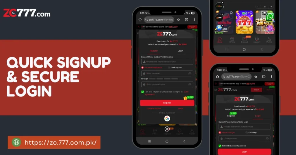 zc777 login